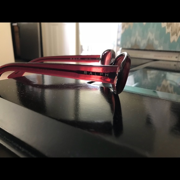 RALPH women’s sunglasses in red main image 4